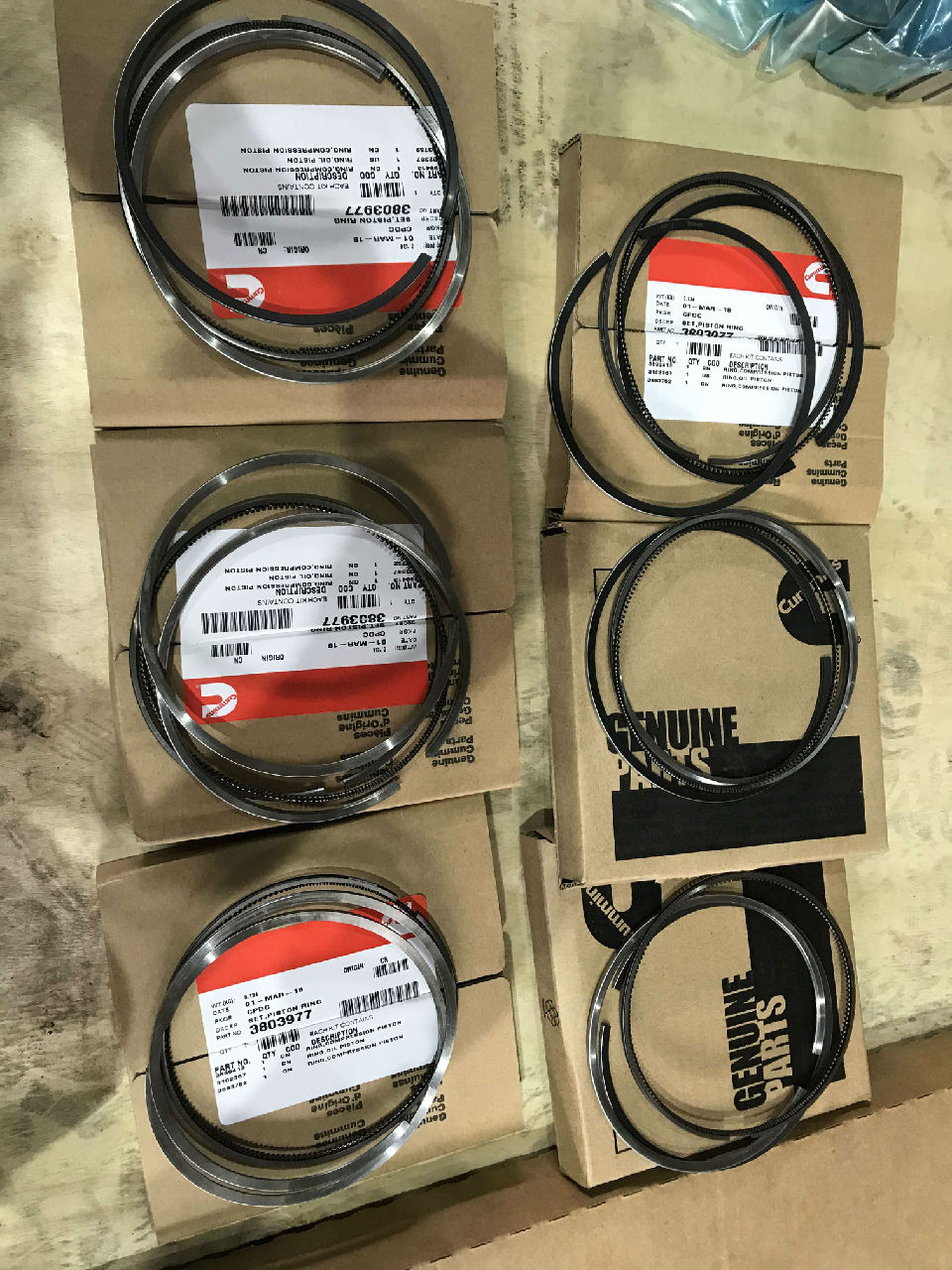 活塞環(huán)  3808977   進(jìn)口康明斯配件 (3)